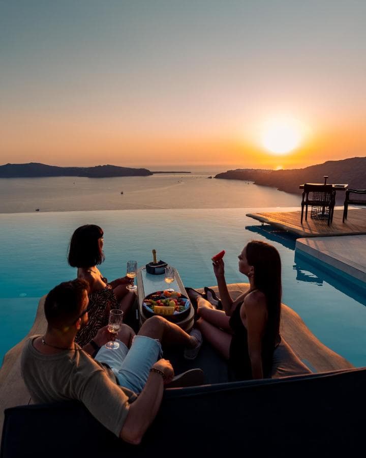 Cavo Tagoo Santorini view 5