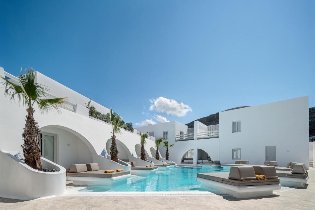 Santorini Kastelli Resort view 4