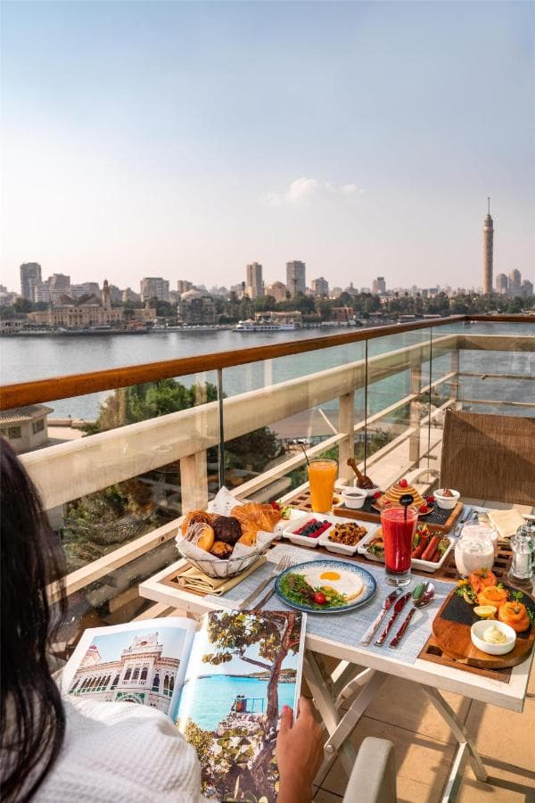 Kempinski Nile Hotel, Cairo view 7
